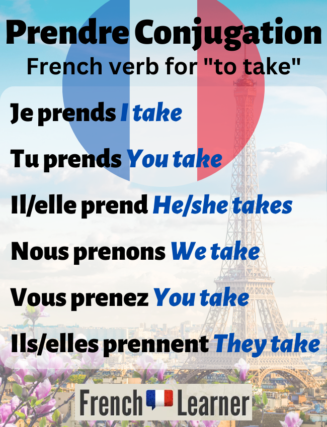 Prendre conjugation