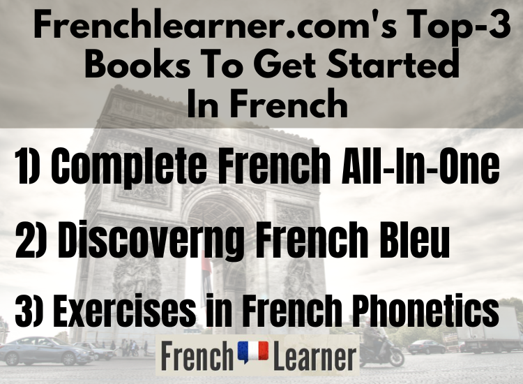 Recommended French books for beginners.
