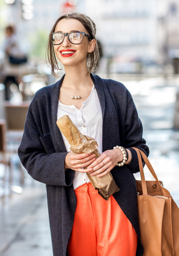 Image: French woman