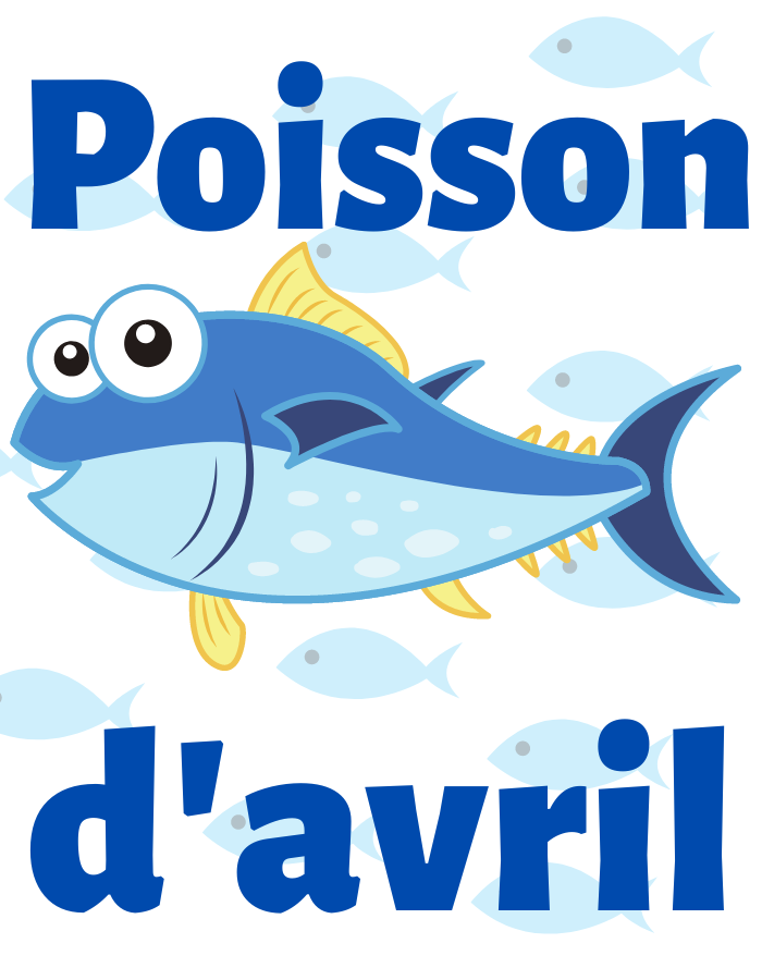 Cartoon of the Poisson d'avril