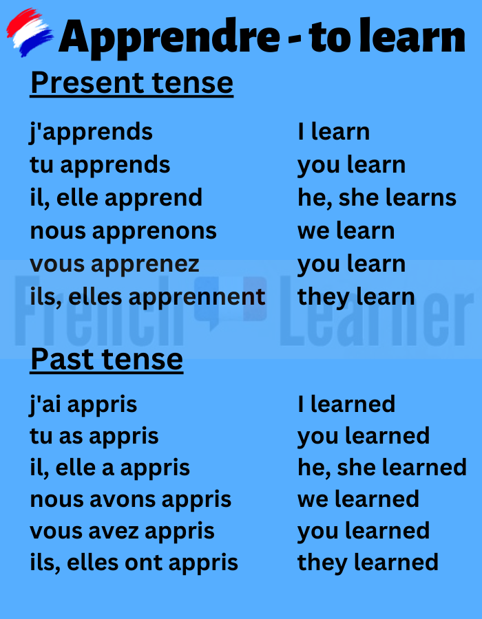 Apprendre to learn