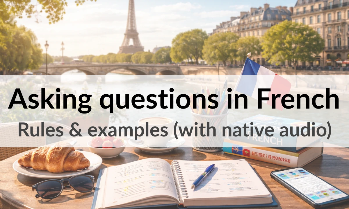 Asking questions in French – Rules & examples (with native audio)