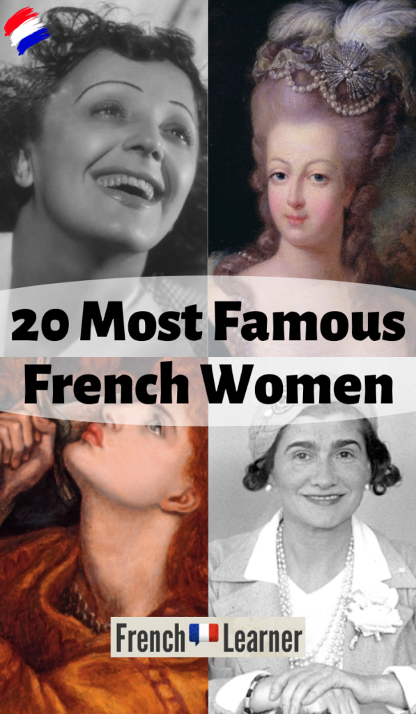 20 Most Famous French Women