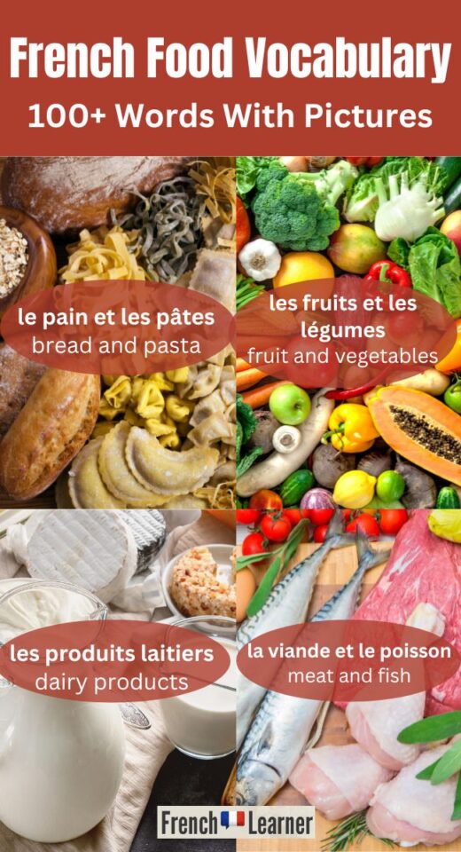 French Food Vocabulary (100+ Words With Pictures)