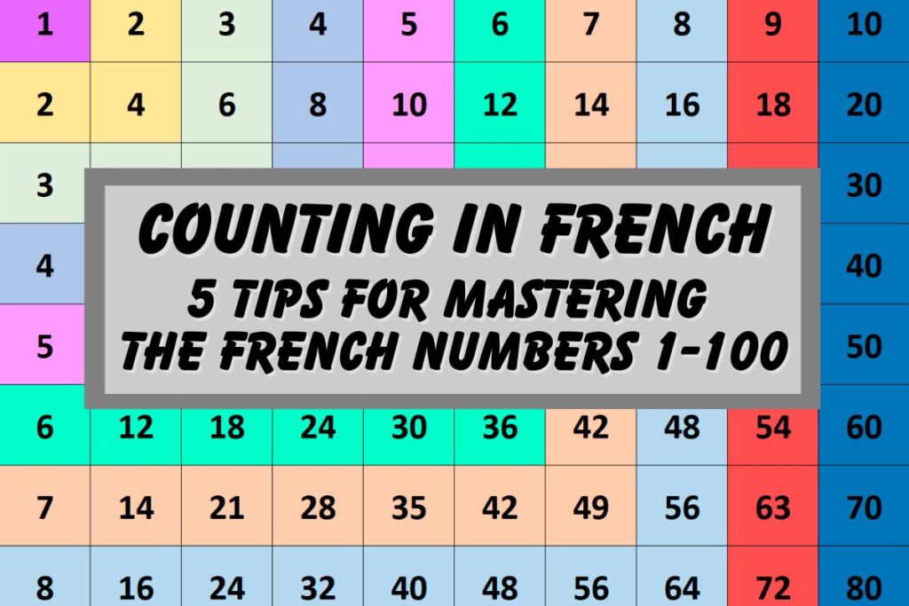 Counting In French: 5 Tips For Mastering The French Numbers 1-100