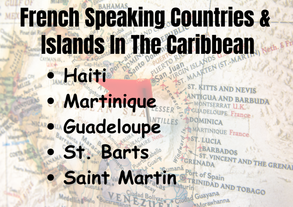 French speaking countries in the Caribbean