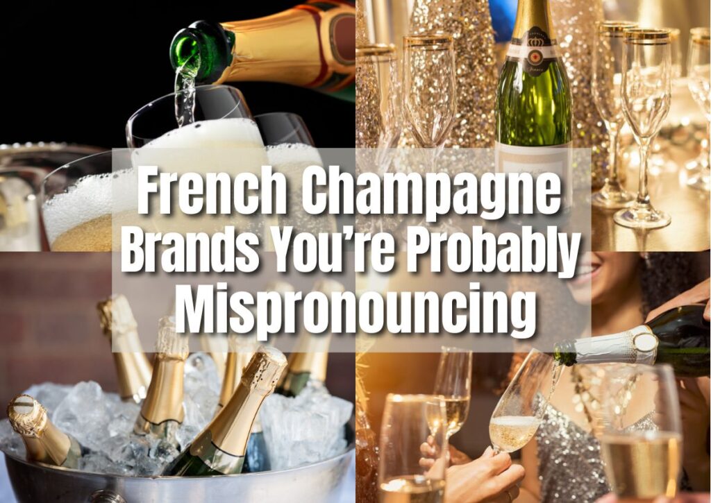French champagne brands you're probably Mispronouncing