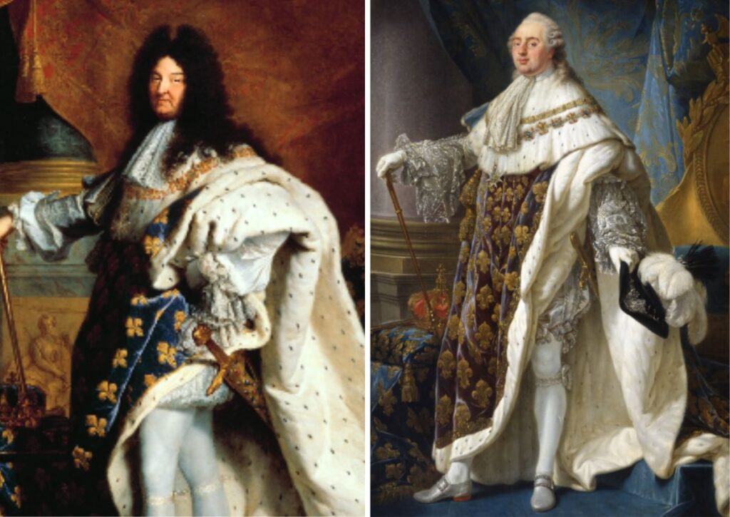 French Kings Louix XIV & XVI