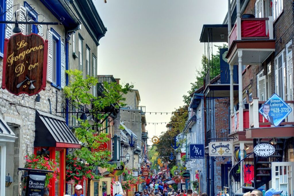 Montreal street scene