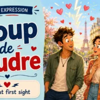 Coup de foudre – Love at first sight – French expression