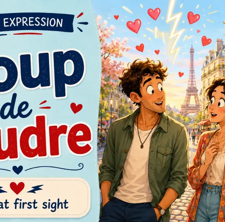Coup de foudre &mdash; Meaning and pronunciation with native audio