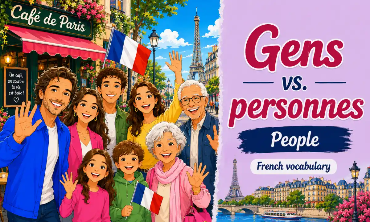 Gens vs. personnes – People – French Vocabulary