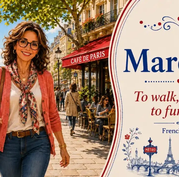 Marcher — Meaning, pronunciation, examples with native audio