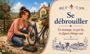 Se débrouiller – To manage, to get by, to figure things out – French reflexive verb