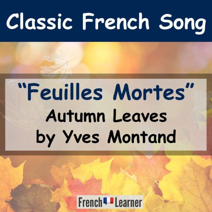Yves Montand – Les Feuilles Mortes (French Lyrics English Translation)