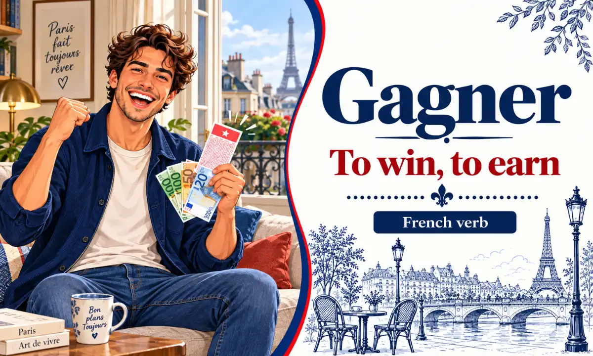 Gagner – To win, to earn – French verb