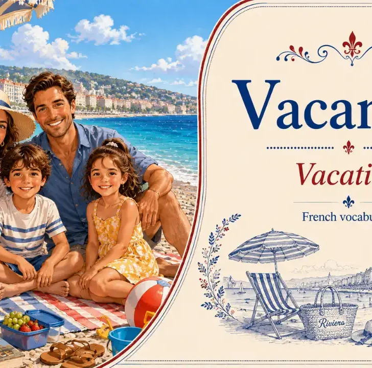 Vacances — Meaning, pronunciation, examples with native audio