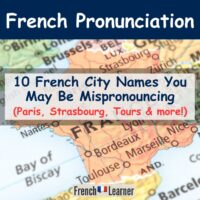 French cities pronunciation
