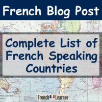 French speaking countries