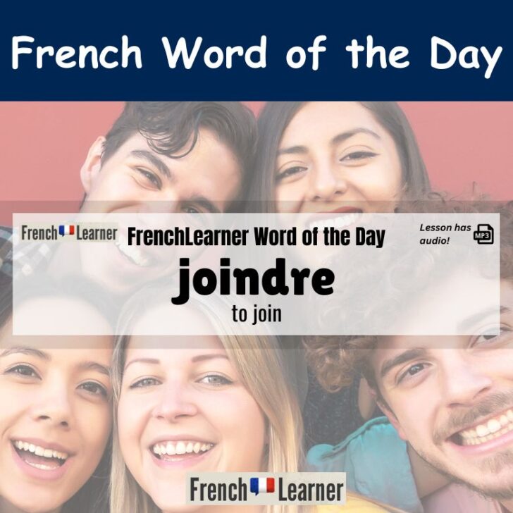 Joindre – to join