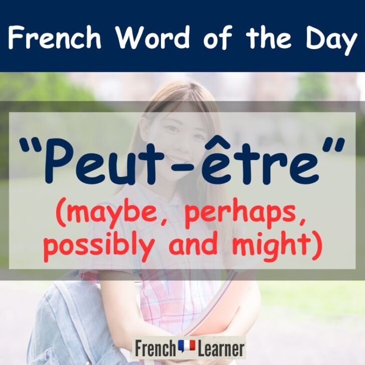 Peut-être Meaning & Translation – Maybe in French