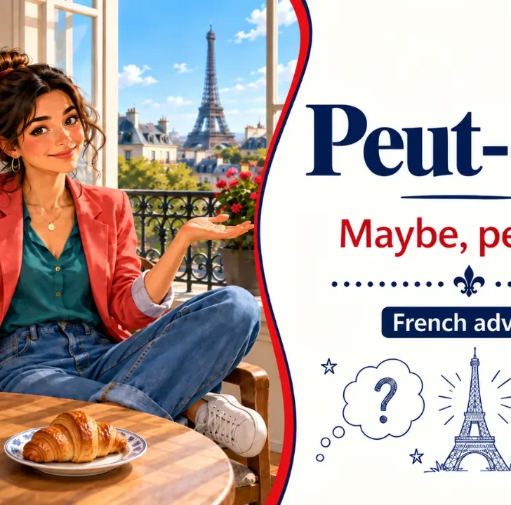 Peut-être meaning in French, pronunciation & examples