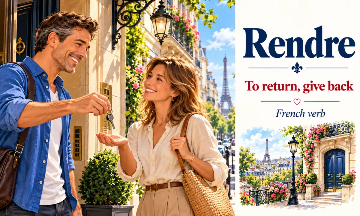 Rendre – To return, give back – French verb