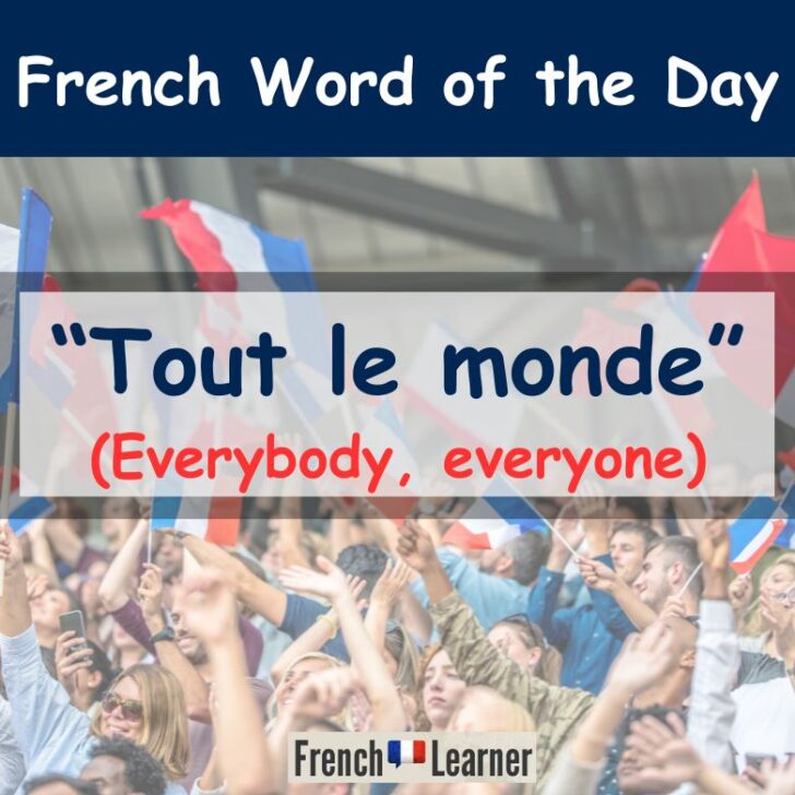 Tout le monde meaning & translation – Everybody in French