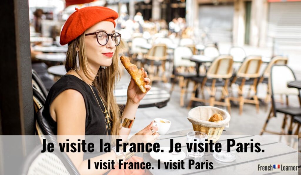 visit in french conjugation