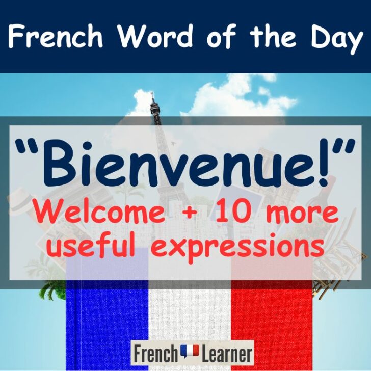 Bienvenue Meaning & Pronunciation – Welcome in French