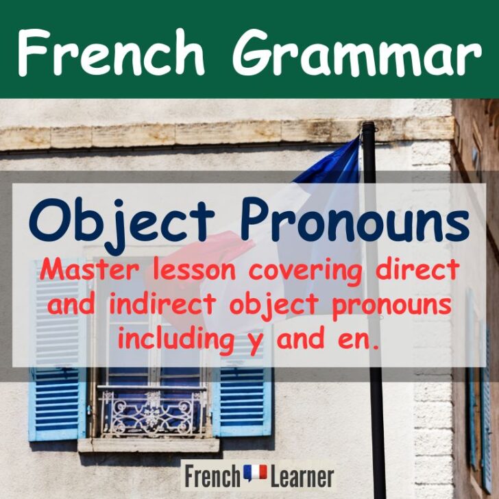 French Object Pronouns
