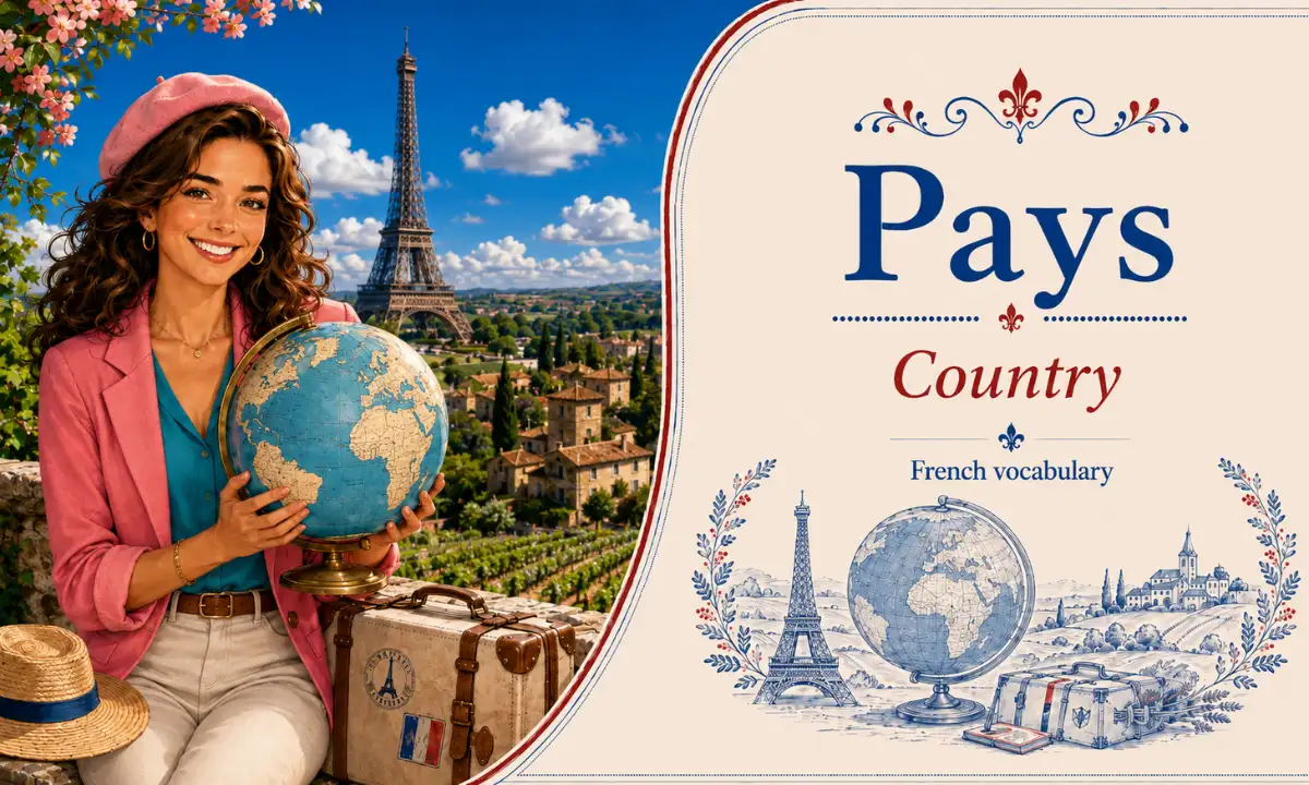 Pays &ndash; Country &ndash; French Vocabulary &ndash; French Word of the Day