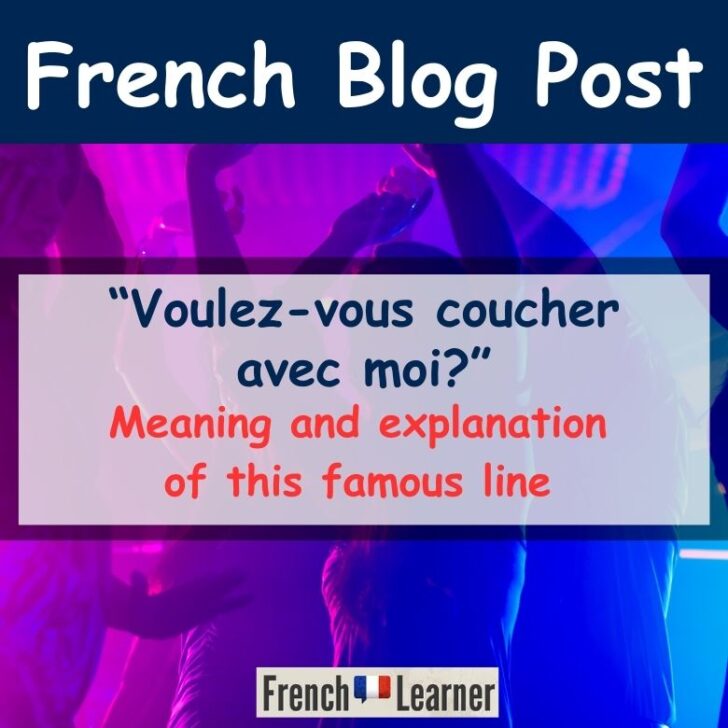 Real Meaning Of Voulez-Vous Coucher Avec Moi?