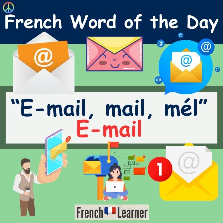 E-mail in French: email, mail, mél