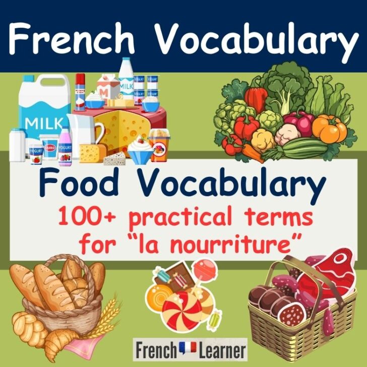 French Food Vocabulary (100+ Words With Pictures)