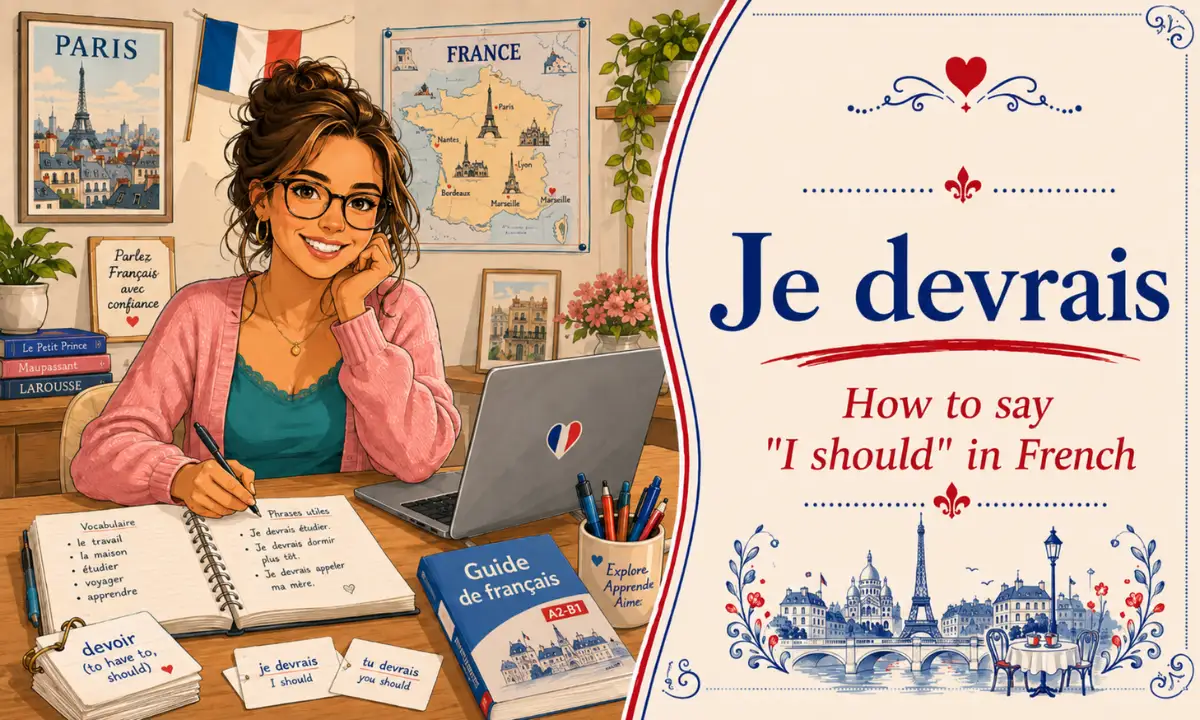 Je devrais – How to say "I should" in French