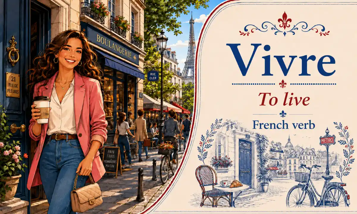 Vivre &ndash; To live &ndash; French Verb &ndash; French Word of the Day