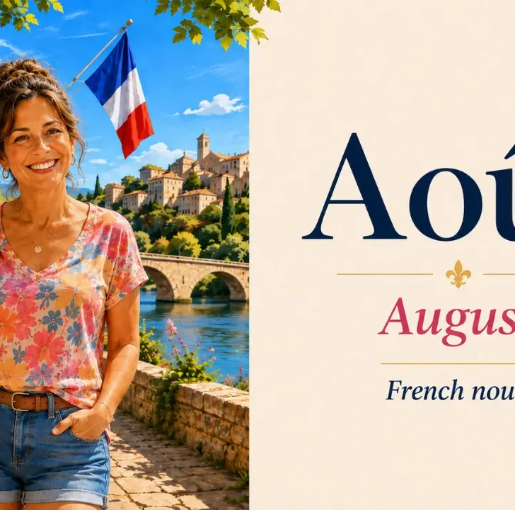Ao&ucirc;t &mdash; Meaning, pronunciation, examples with native audio