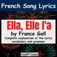 Ella, elle l'a (France Gall) lyrics and translation