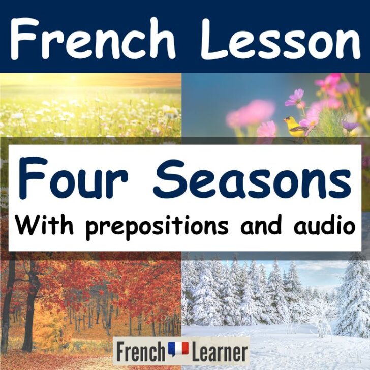 French Seasons of the Year