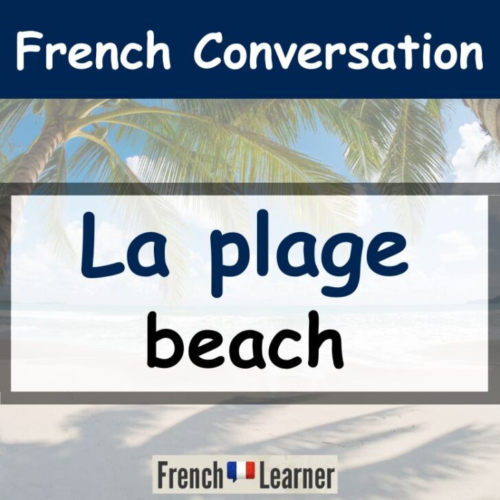 Beach – French Conversation Lesson