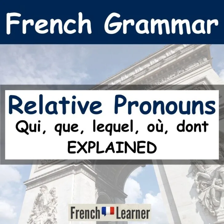 Relative Pronouns