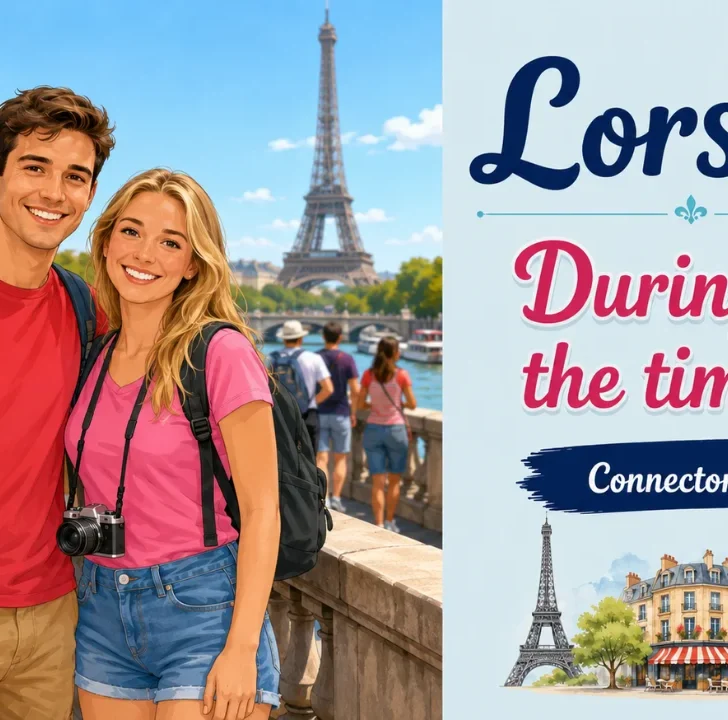 Lors de — Meaning, pronunciation, examples with native audio