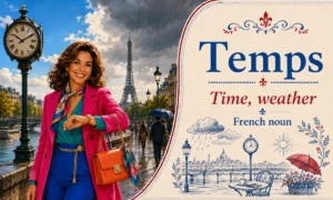 Temps – Time, weather – French Noun – French Word of the Day