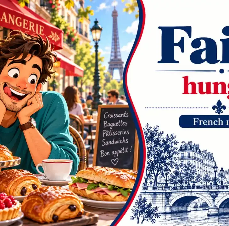 Faim meaning in French, pronunciation & examples