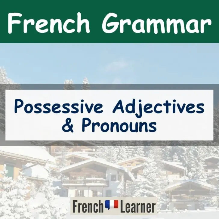 Possessive Adjectives & Pronouns