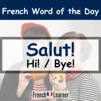 Salut Hi! / Bye!