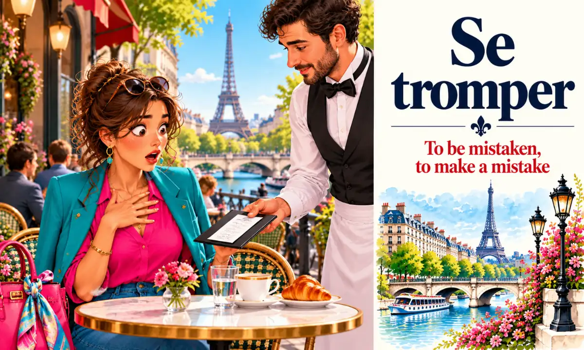 Se tromper – To be mistaken, to make a mistake