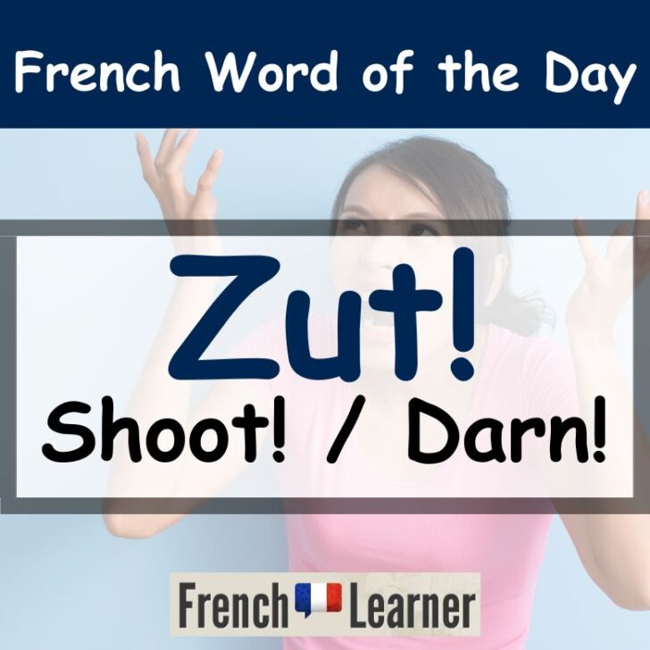 Zut – Shoot, Darn!