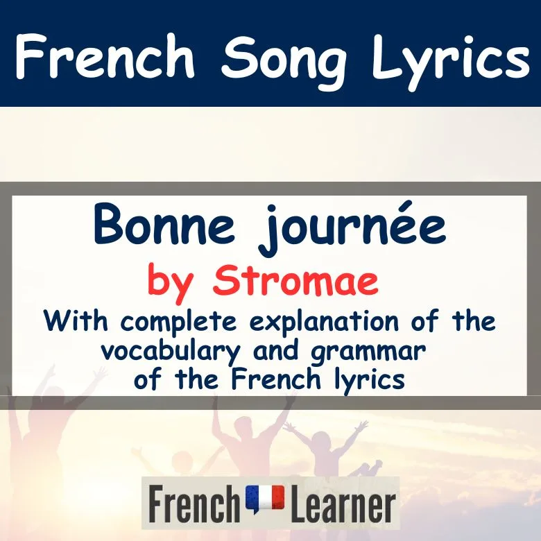 Bonne journée by Stromae